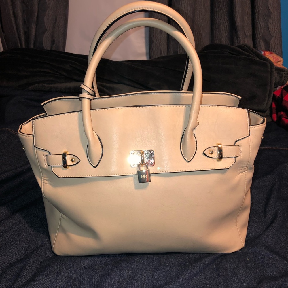 Beige Borsani satchel 👜